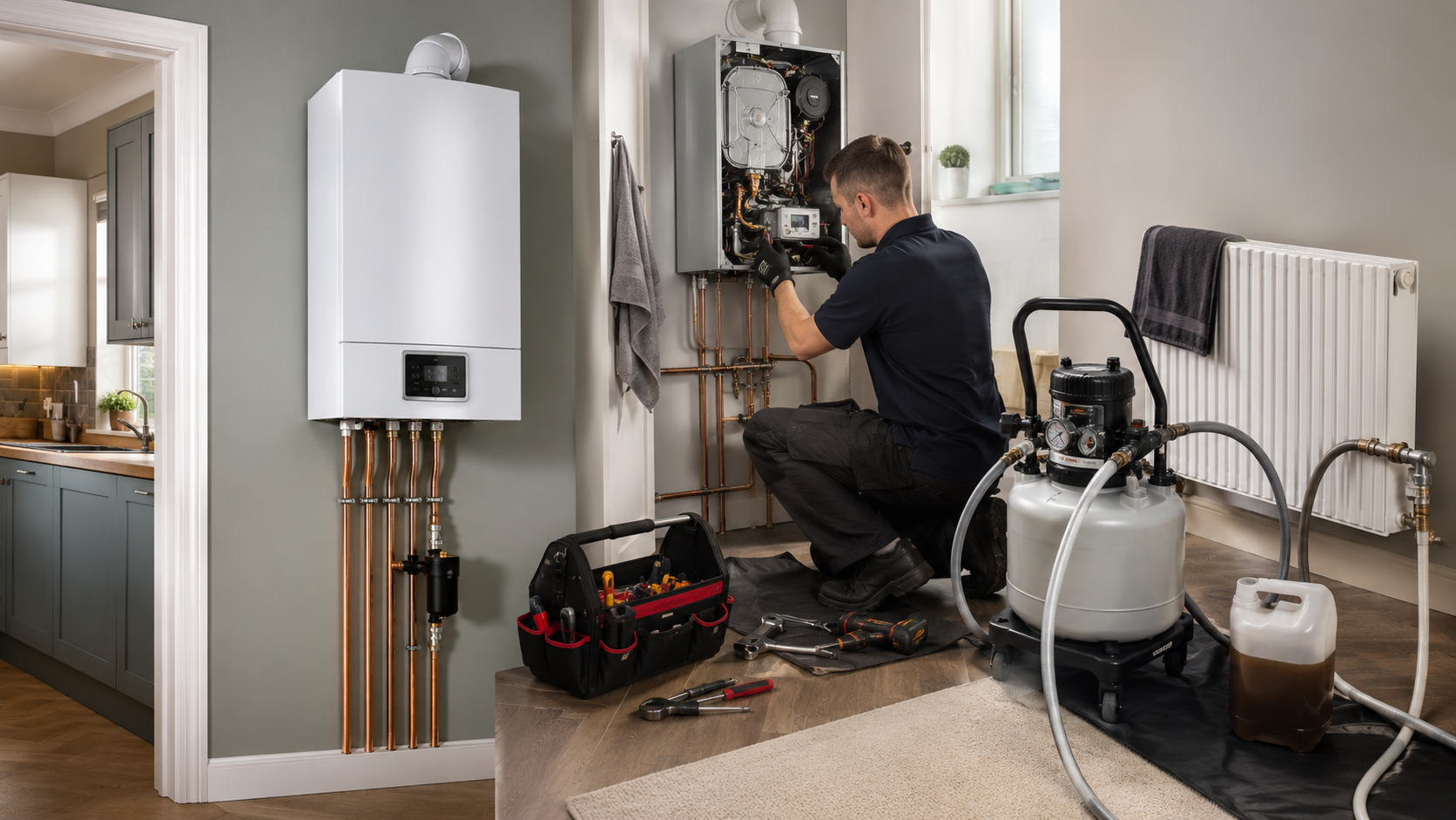 Boiler installation repairs servicing and power flushing Damp and mould concerns