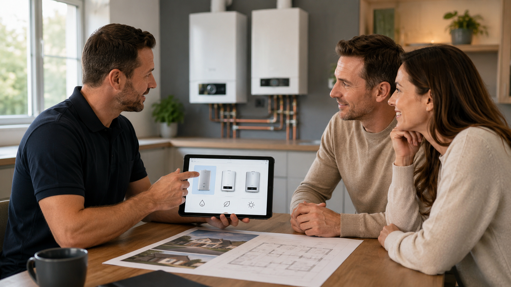 Clear explanation of available options Rented homes and landlord-managed properties, Boiler Services in Camden