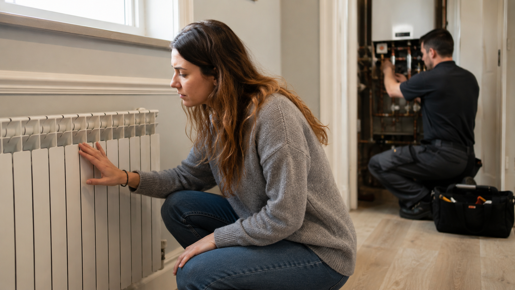Cold radiators No Heating or Hot Water
