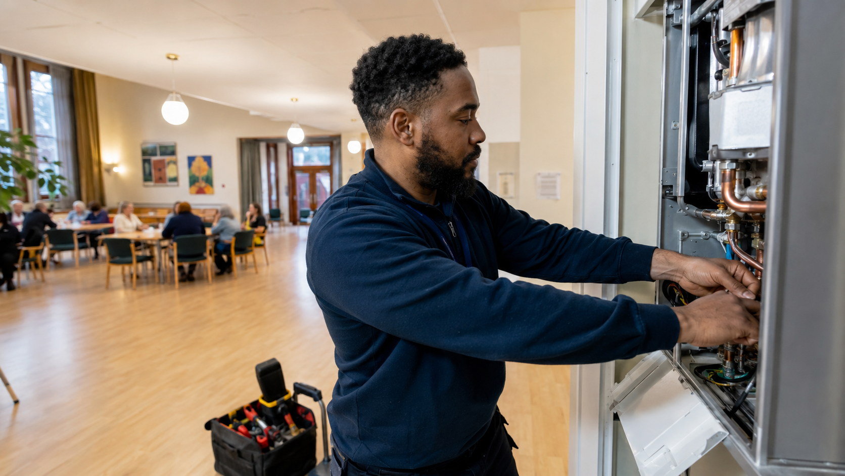 Community facilities Commercial heating checks, Boiler Services in Camden