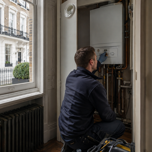 Conservation Area and Listed Properties Westminster London No Heating or Hot Water
