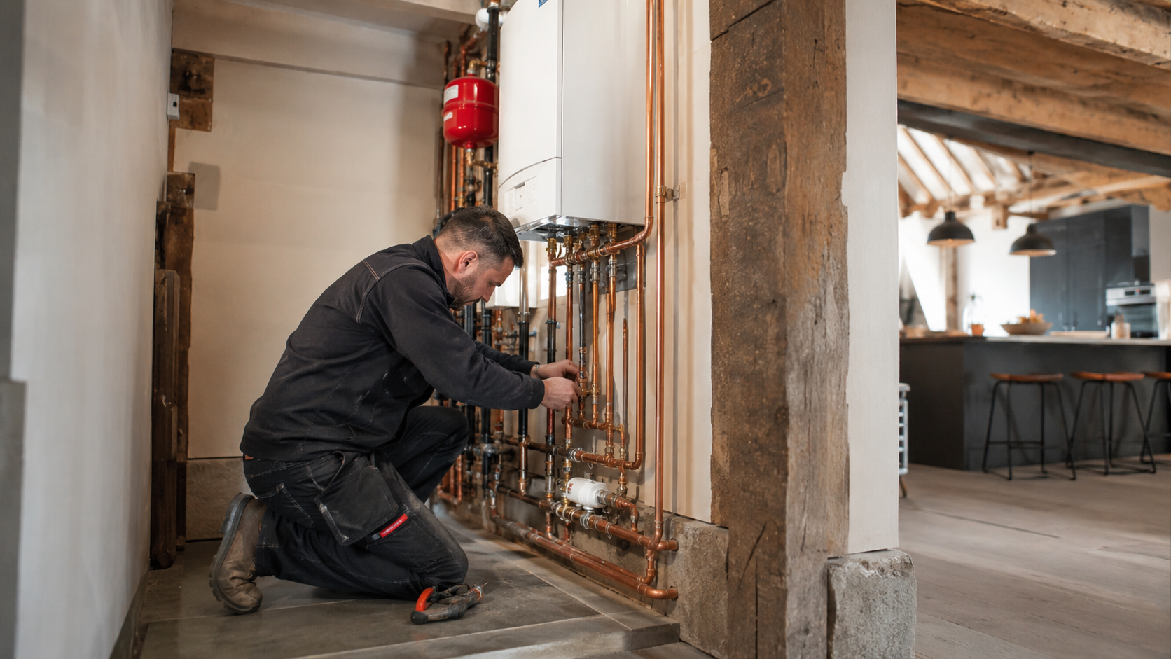 Converted Buildings Rented homes and landlord-managed properties, Boiler Services in Camden