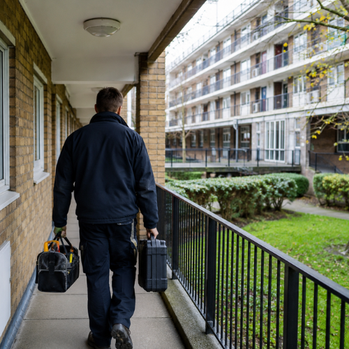 Council and Social Housing in Westminster Westminster London No Heating or Hot Water