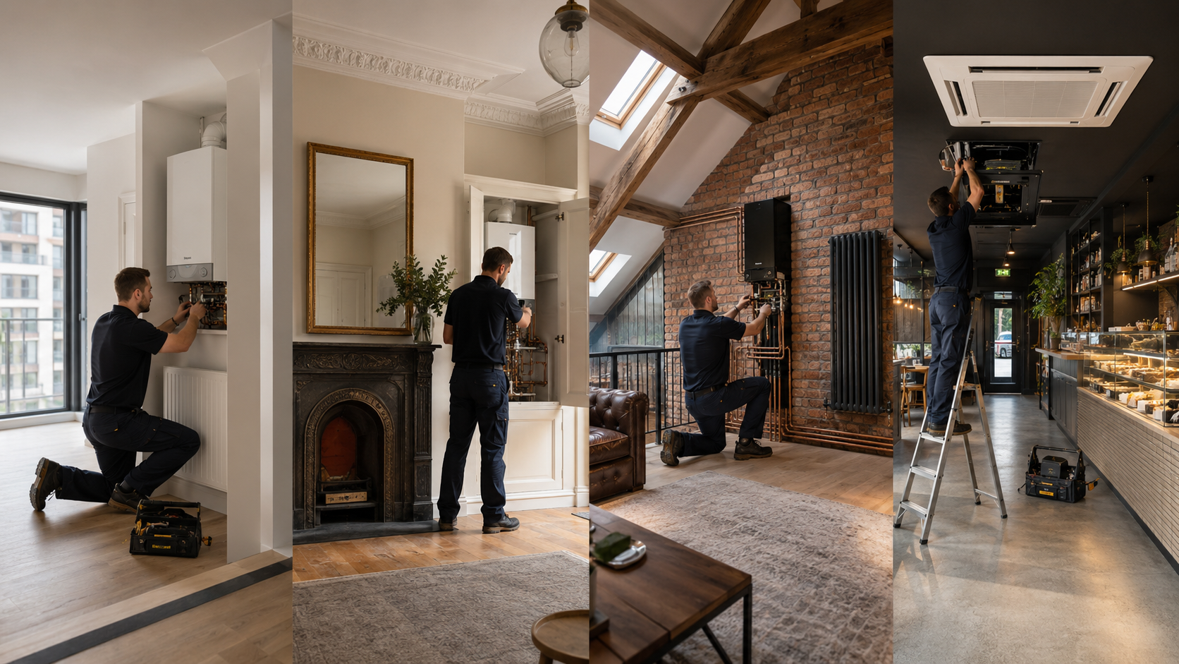 Experience with flats period homes converted properties and commercial premises Cold weather and weak heating, Boiler Services in Camden