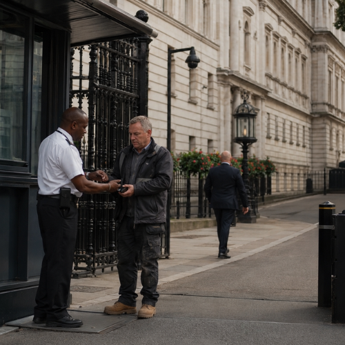 Government Offices and Security Controlled Buildings Westminster London No Heating or Hot Water