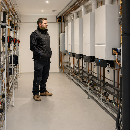 Keeping boiler and plant areas accessible Westminster London Commercial heating checks, Boiler Services in Camden