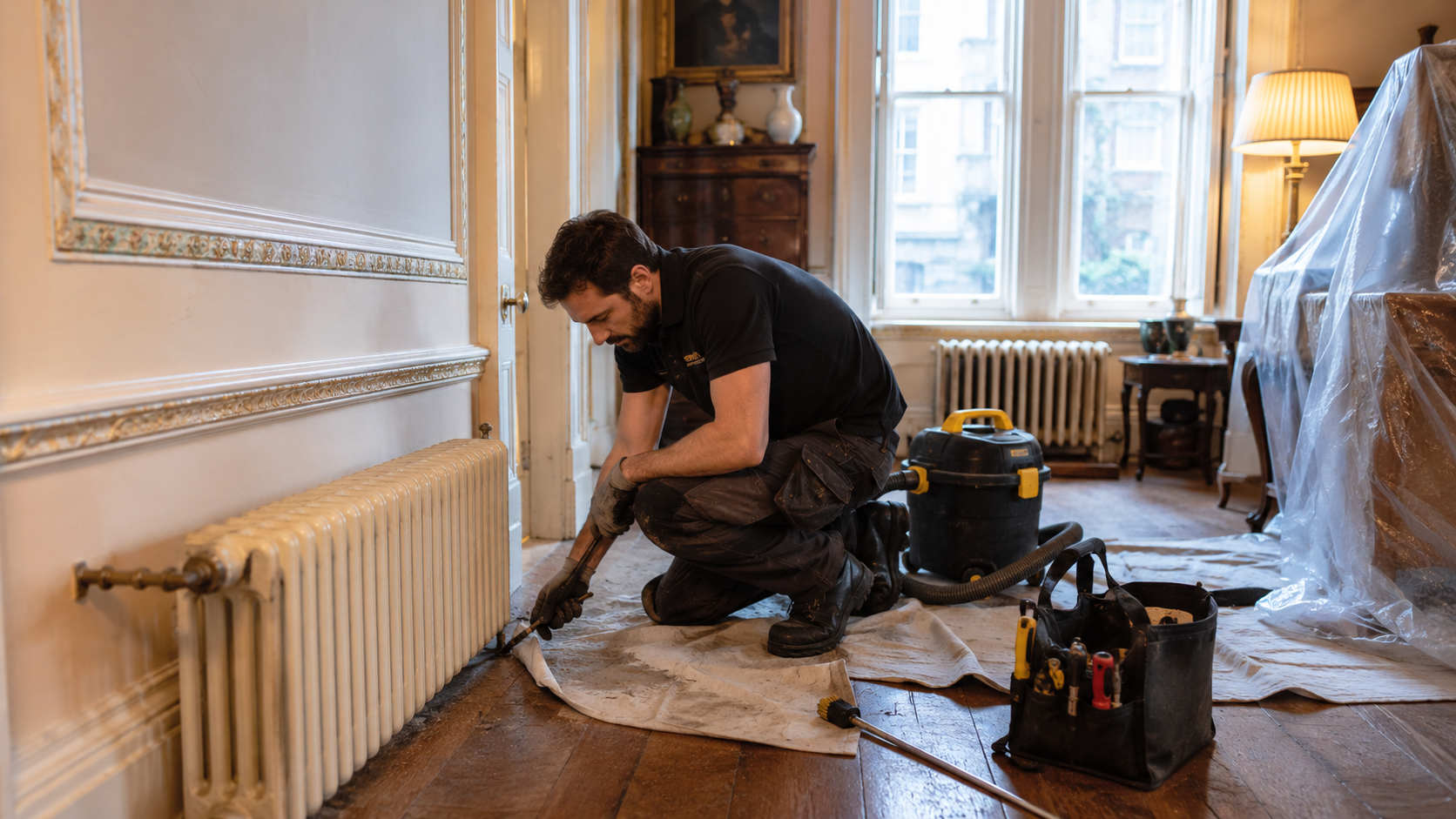 Mansion Blocks And Period Buildings Older and converted properties, Boiler Services in Camden