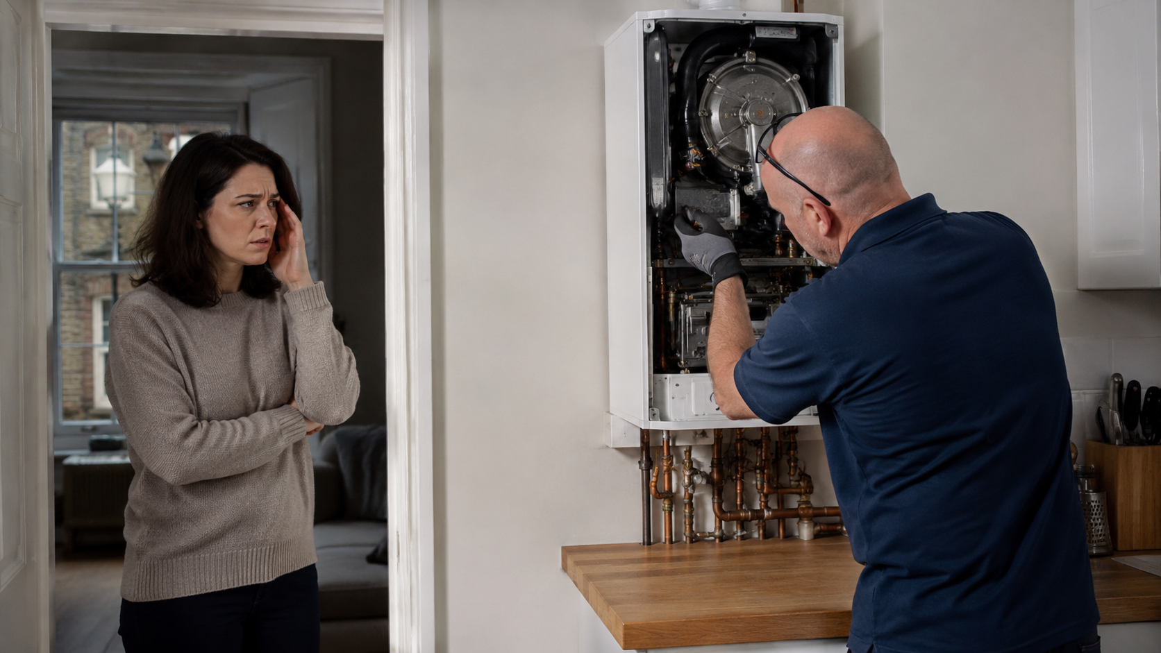 Noisy boilers No Heating or Hot Water