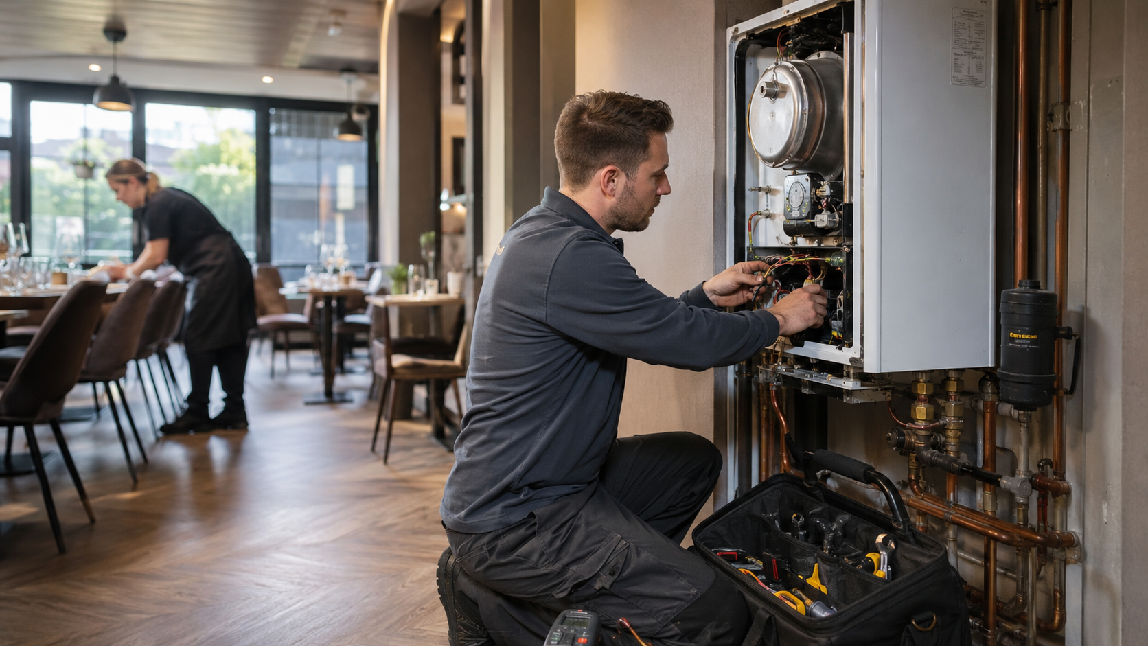 Offices And Hospitality Premises Cold weather and weak heating, Boiler Services in Camden