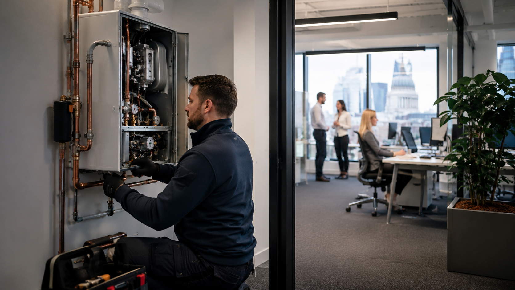 Offices Boiler servicing, Boiler Services in Camden