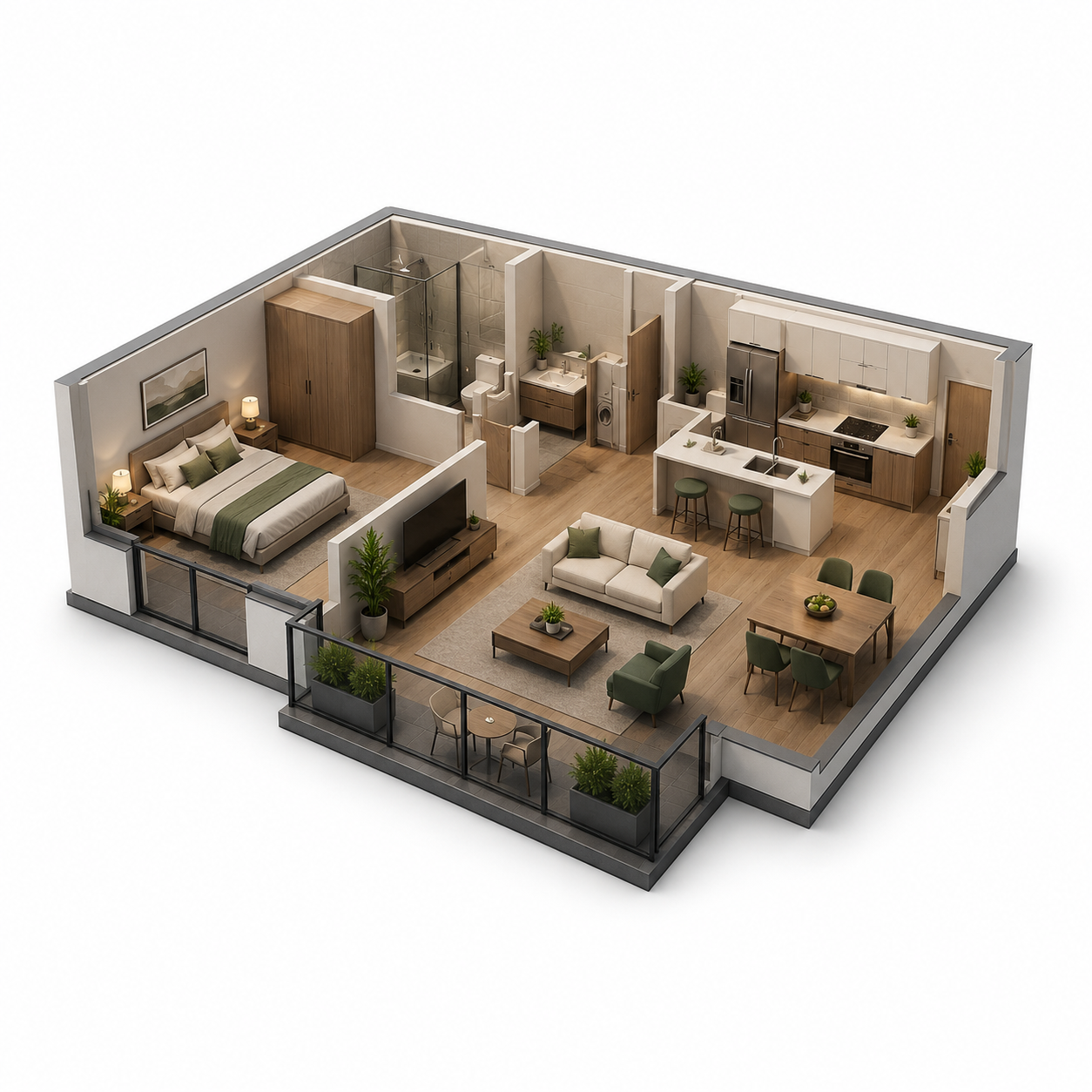 Rental accommodation Clear Fault Diagnosis