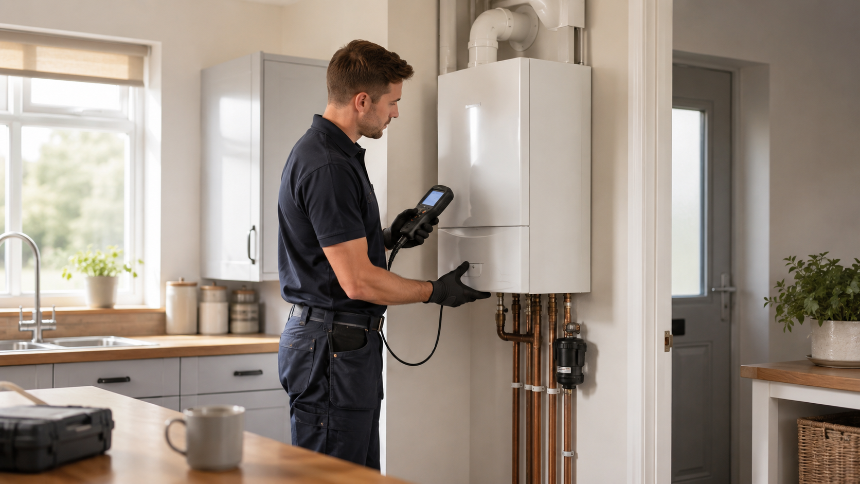 Safety checks are completed No Heating or Hot Water