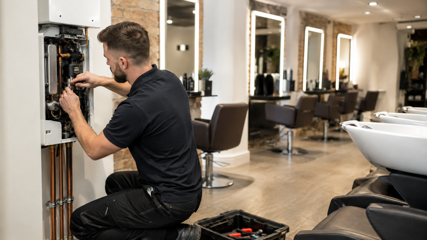 Salons Commercial boiler repairs, Boiler Services in Camden