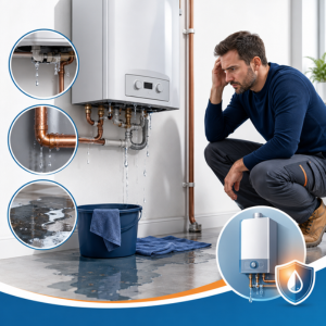 TMT Boilers Fulham London Water Leaking Around the Boiler Boiler servicing, Boiler Services in Camden