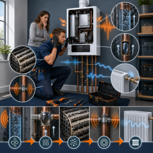 TMT Boilers Hackney Banging Whistling or Gurgling Noises Commercial heating checks, Boiler Services in Camden