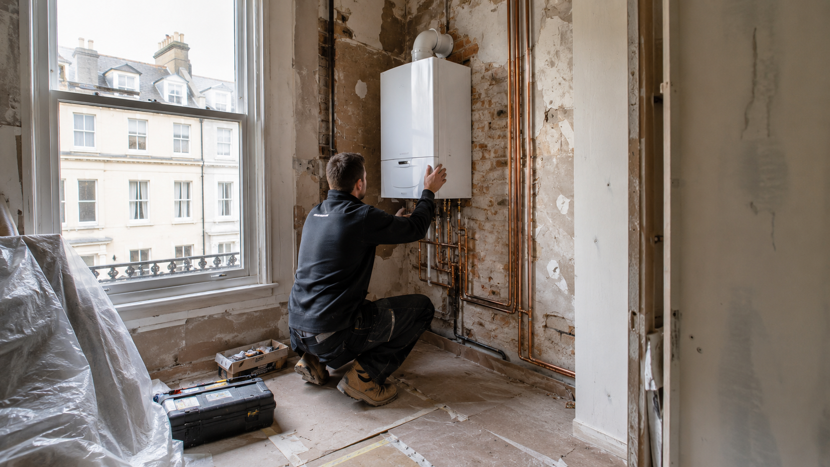 You are refurbishing a flat rental property or commercial space Boiler servicing, Boiler Services in Camden