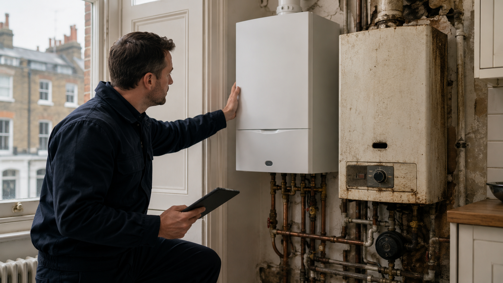 Your boiler is ageing or inefficient Commercial heating checks, Boiler Services in Camden
